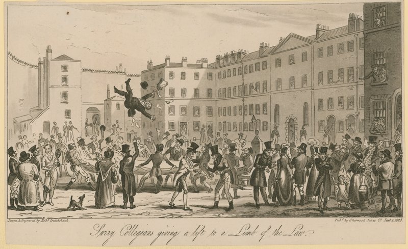 Surry Collegians ger ett lyft till en lem av lagen av Carl Georg Adolph Hasenpflug