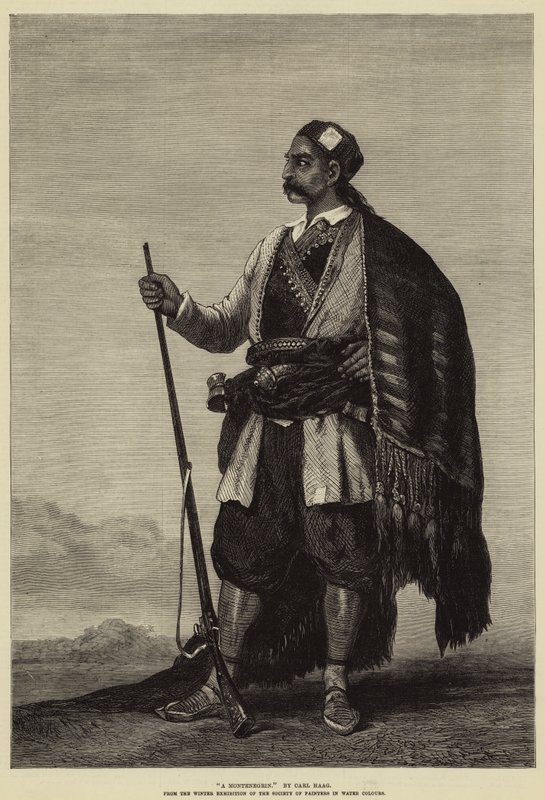 En montenegrinska av Carl Haag
