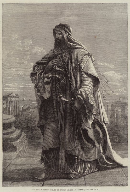 S Salam, Sheikh Michel El Masrib, Anza, i Palmira av Carl Haag