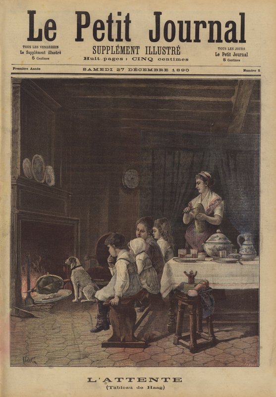 LAttente (Väntan) av Carl Haag