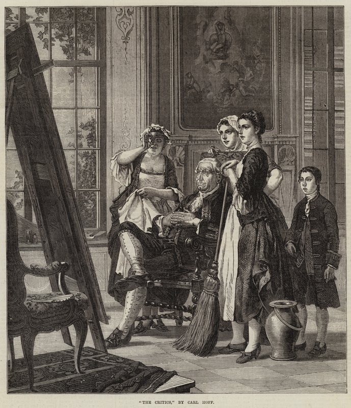 Kritikerna av Carl Heinrich Hoff
