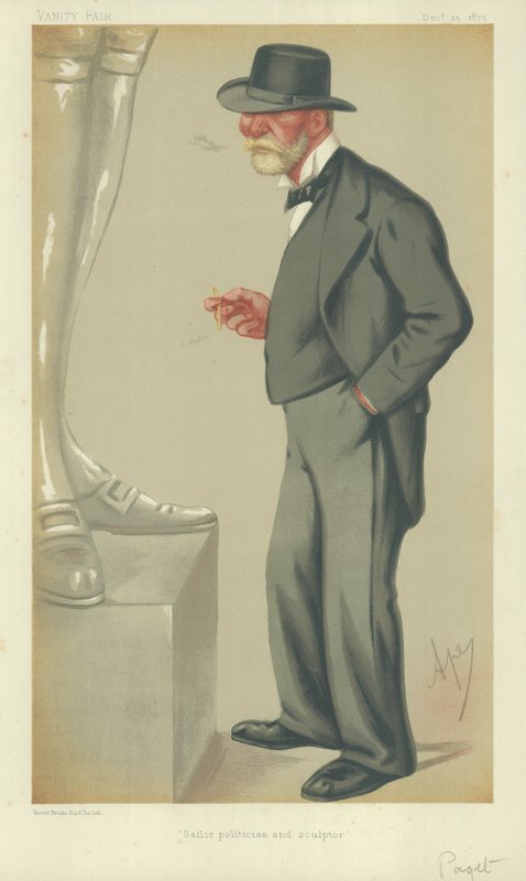 Amiral The Right Hon Lord Clarence Paget av Carlo Pellegrini