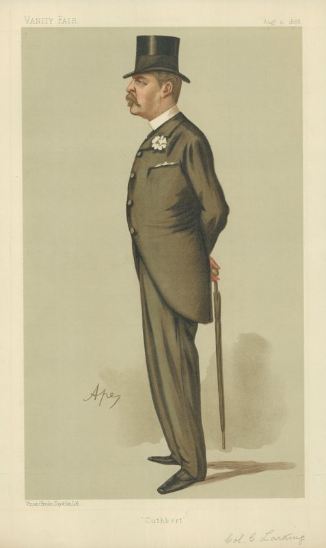 Överste Cuthbert Larking av Carlo Pellegrini