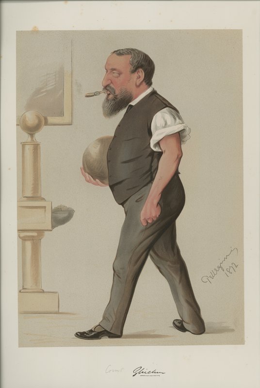 Greve Gleichen (prins Victor av Hohenlohe-Langenburg) av Carlo Pellegrini