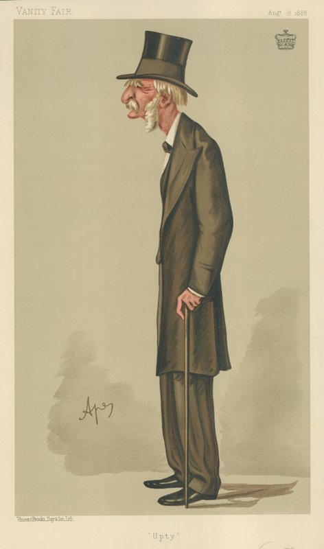 General Viscount Templetown, Upty, 18 augusti 1888, Vanity Fair-tecknad serie av Carlo Pellegrini