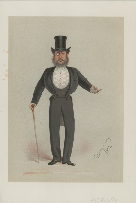 Hon Henry Petre av Carlo Pellegrini
