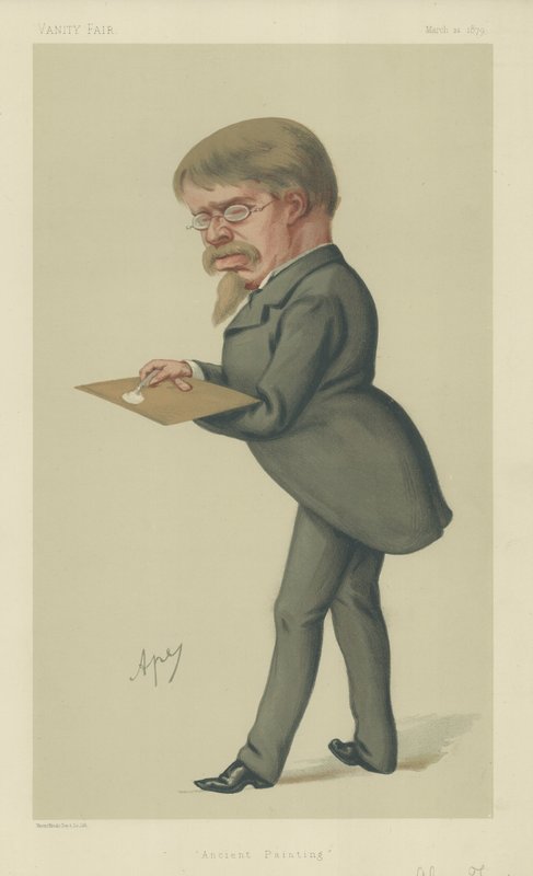Lawrence Alma-Tadema av Carlo Pellegrini