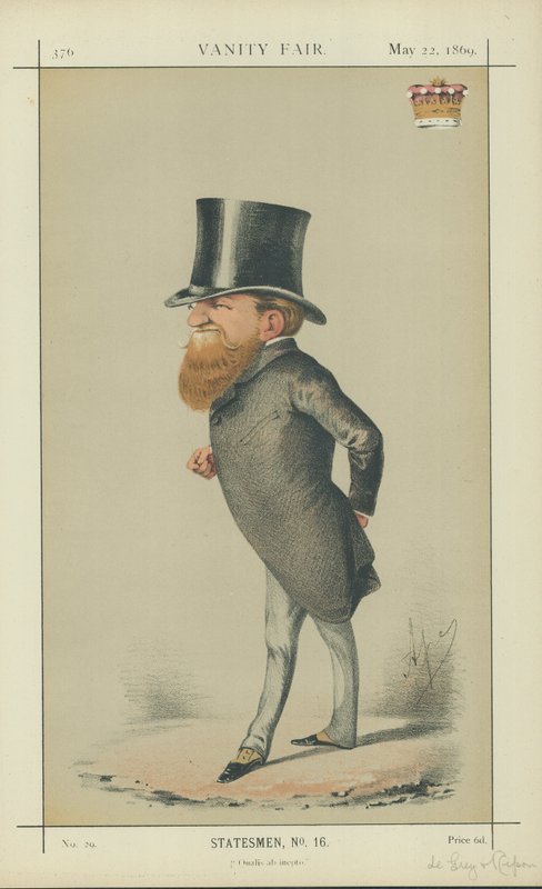 Lord de Grey och Ripon av Carlo Pellegrini