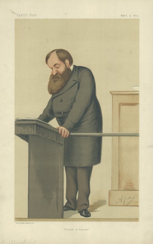 Dwight L Moody av Carlo Pellegrini