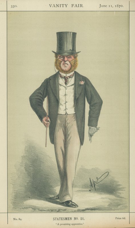 Mr E N Knatchbull-Hugessen av Carlo Pellegrini
