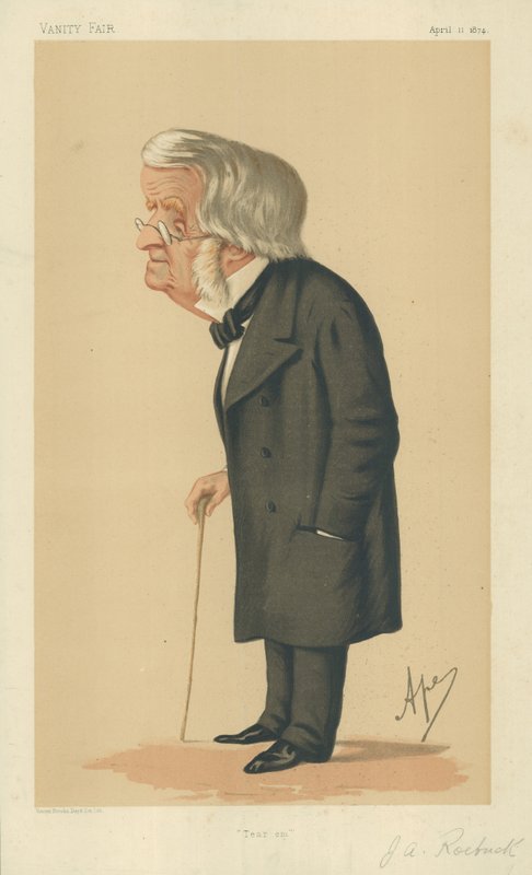 John Arthur Roebuck av Carlo Pellegrini