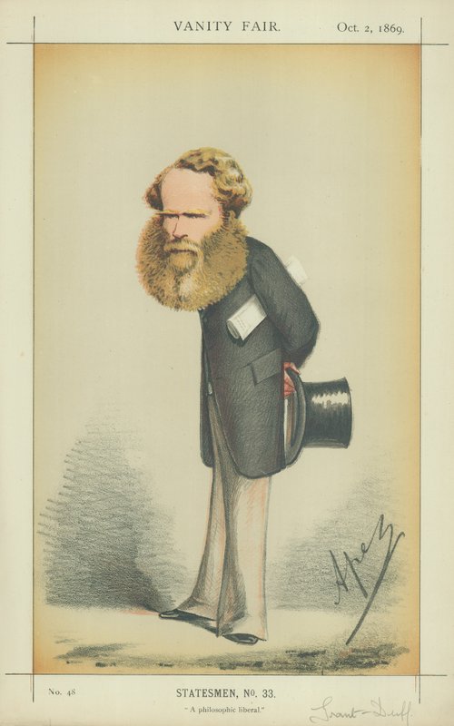 Mr M E Grant-Duff av Carlo Pellegrini