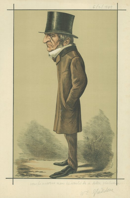 William Ewart Gladstone av Carlo Pellegrini