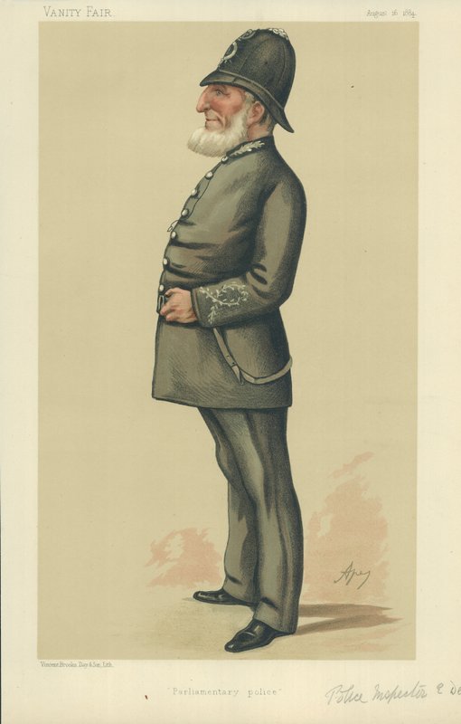 Polisinspektör Ebenezer Denning av Carlo Pellegrini