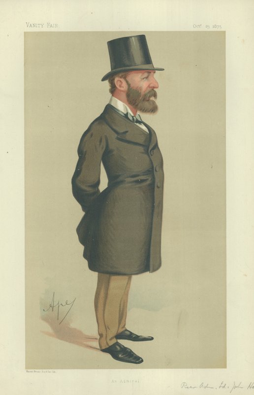 Konteramiral Lord John Hay av Carlo Pellegrini