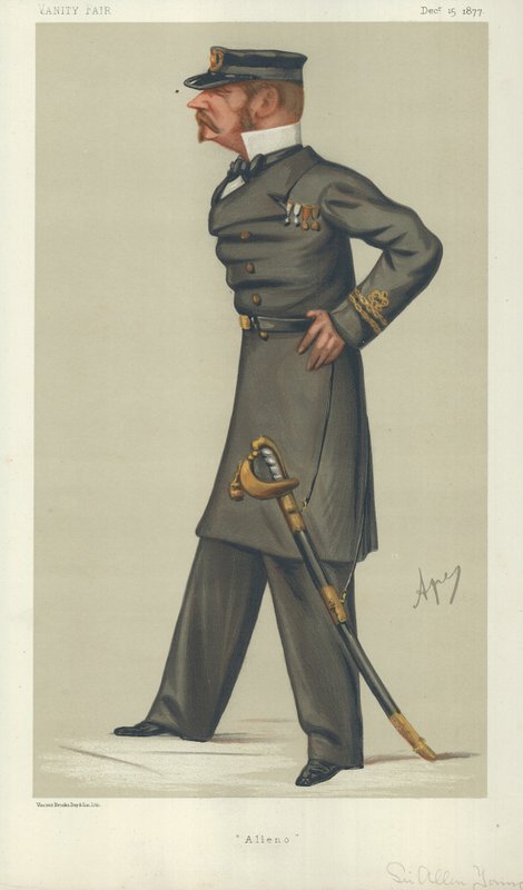Sir Allen Young, Alleno, 15 december 1877, tecknad serie Vanity Fair av Carlo Pellegrini