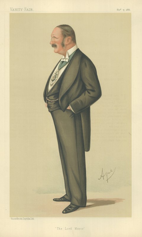 Sir Reginald Hanson, Londons borgmästare av Carlo Pellegrini