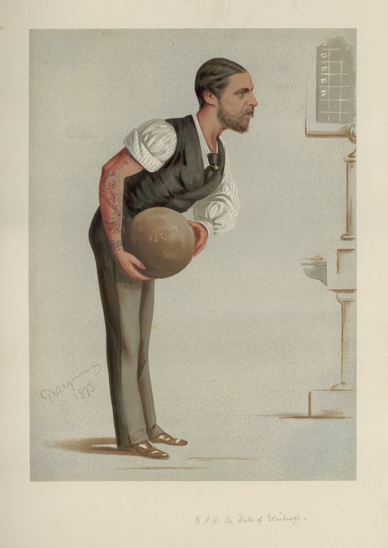 Hertigen av Edinburgh av Carlo Pellegrini