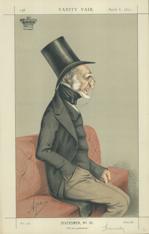 Jarlen af Harrowby swed av Carlo Pellegrini