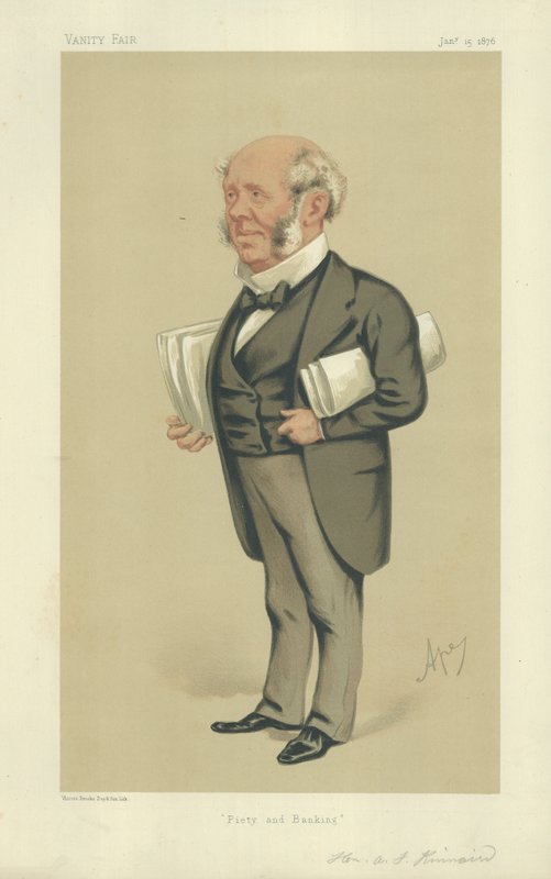 Hon Arthur Fitzgerald Kinnaird av Carlo Pellegrini