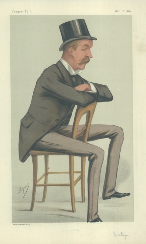 Ärade Oliver George Paulett Montagu av Carlo Pellegrini
