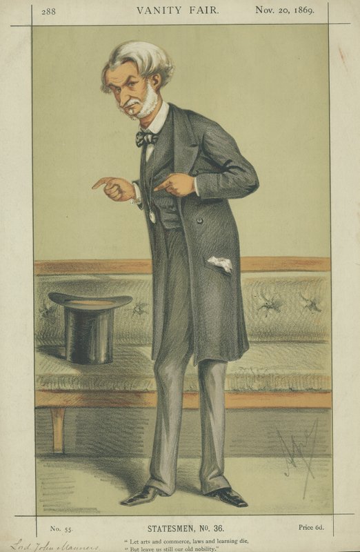 Den ärade lord John J R Manners av Carlo Pellegrini