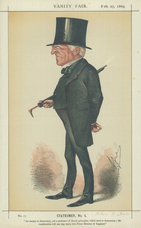Den högra Hon Robert Lowe av Carlo Pellegrini