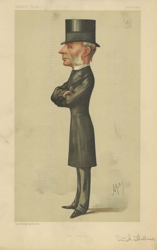 The Right Hon Sir Henry Thurstan Holland av Carlo Pellegrini