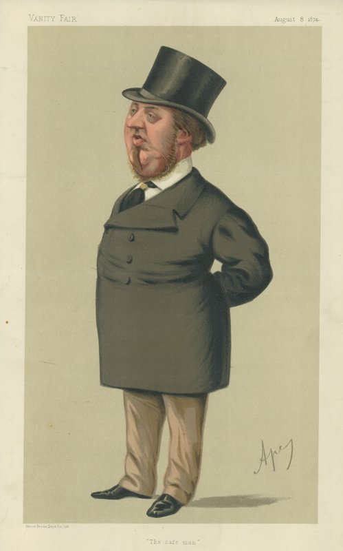 Den högvördige George Sclater-Booth av Carlo Pellegrini
