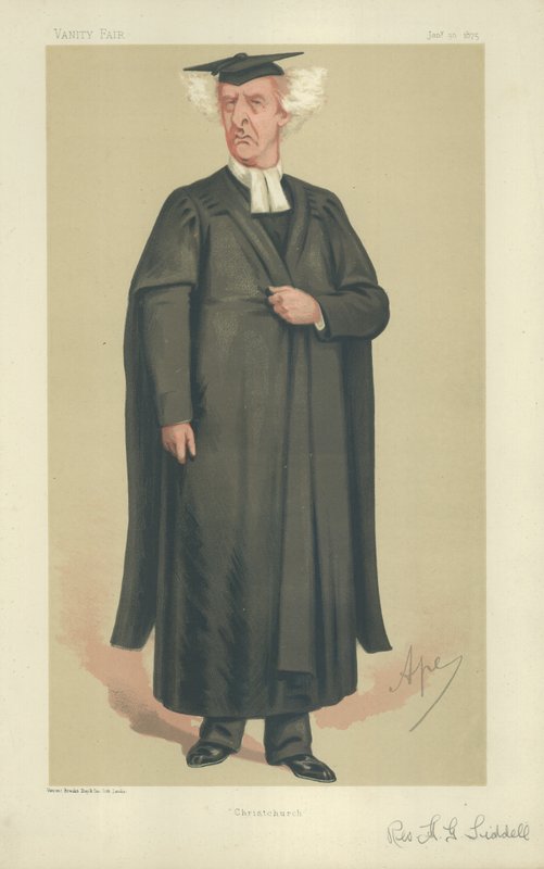 The very pastor Henry George Liddell av Carlo Pellegrini