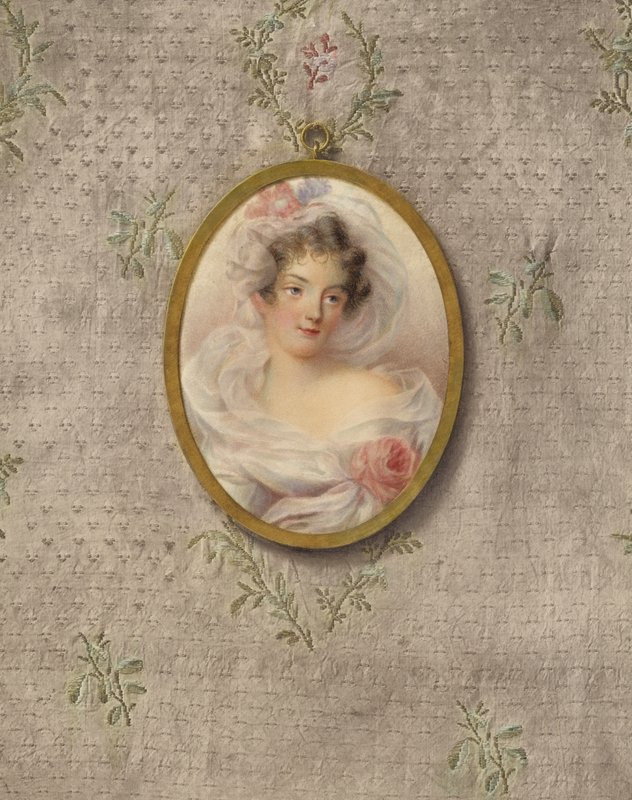 A study in the manner of Isabey  av Caroline Sattler Tridon