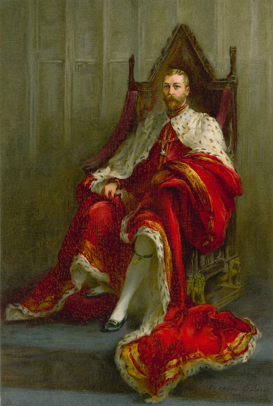 Kung George V, under hans kröningsår av Catherine Ouless
