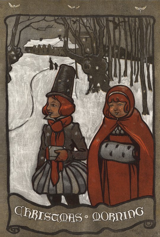 Julmorgon av Cecil Charles Windsor Aldin