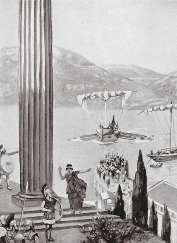 En benådning för Mytilene, BC 427 (lito) av Cecil King