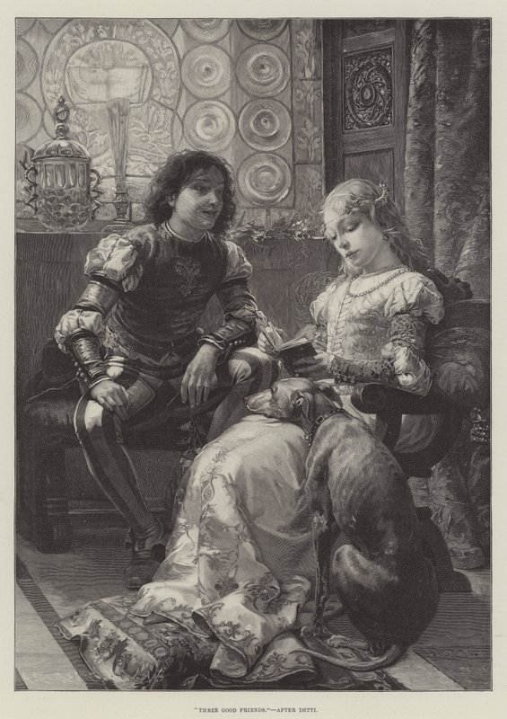 Tre goda vänner av Cesare Auguste Detti
