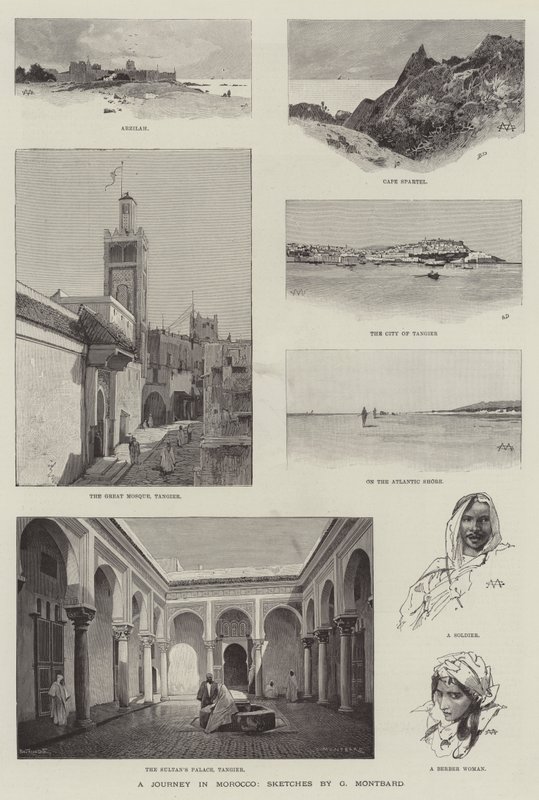 En resa i Marocko av Charles Auguste Loye