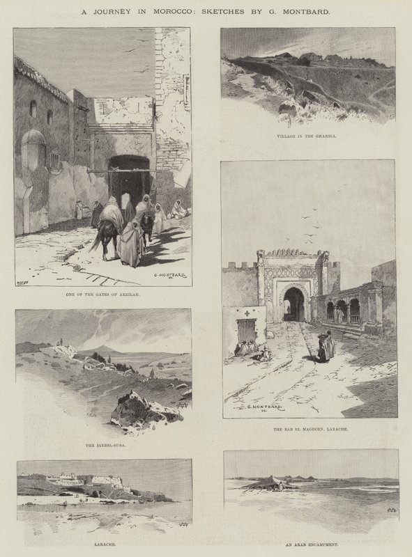 En resa i Marocko av Charles Auguste Loye