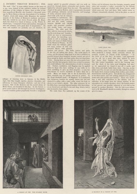 En resa genom Marocko, Fez av Charles Auguste Loye