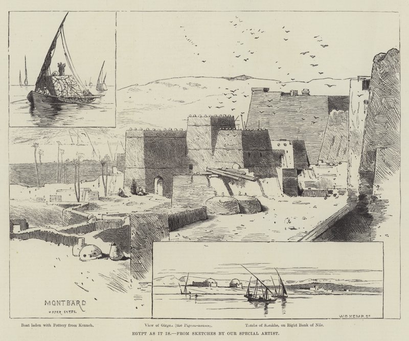 Egypten som det är av Charles Auguste Loye