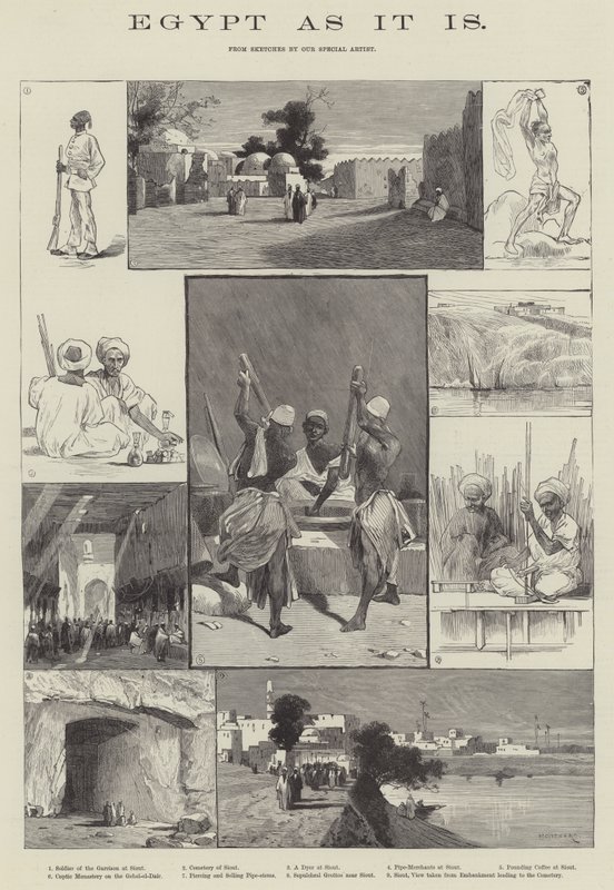Egypten som det är av Charles Auguste Loye