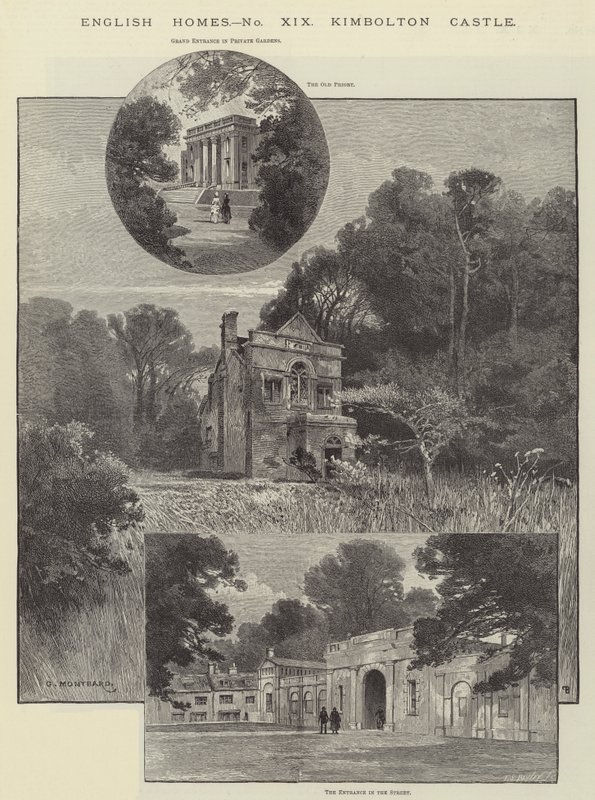 Kimboltons slott av Charles Auguste Loye