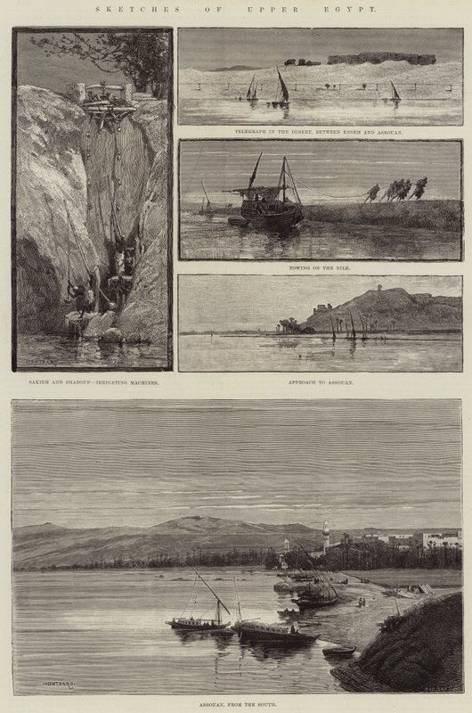 Skisser från Övre Egypten av Charles Auguste Loye
