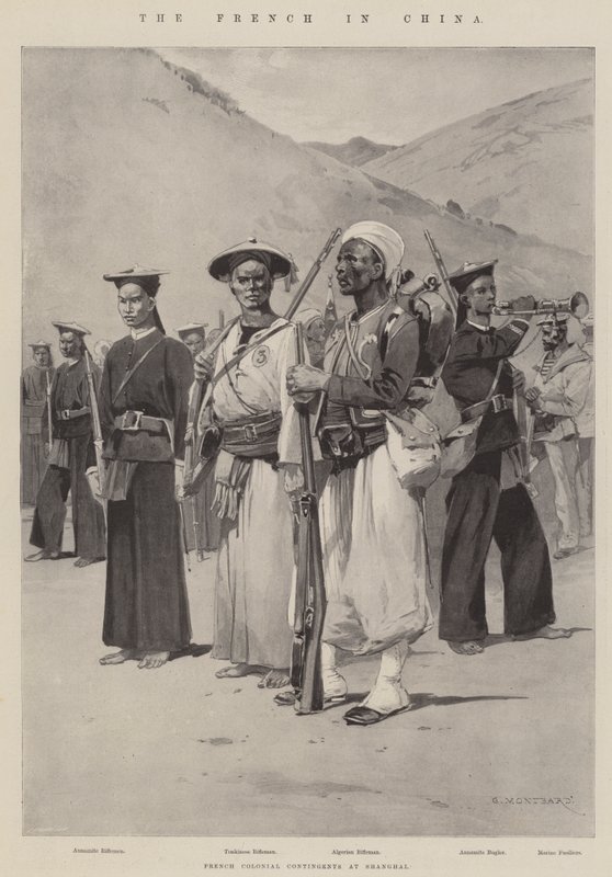 Fransmännen i Kina av Charles Auguste Loye