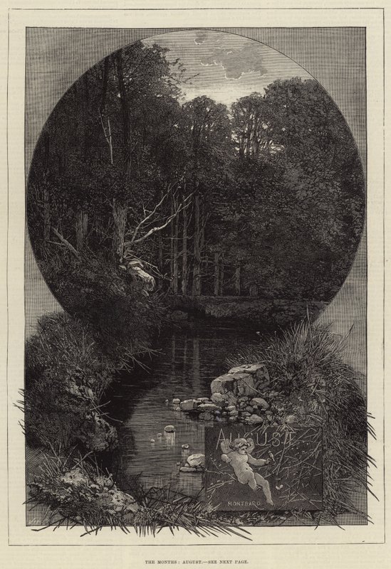 Månaderna, augusti av Charles Auguste Loye