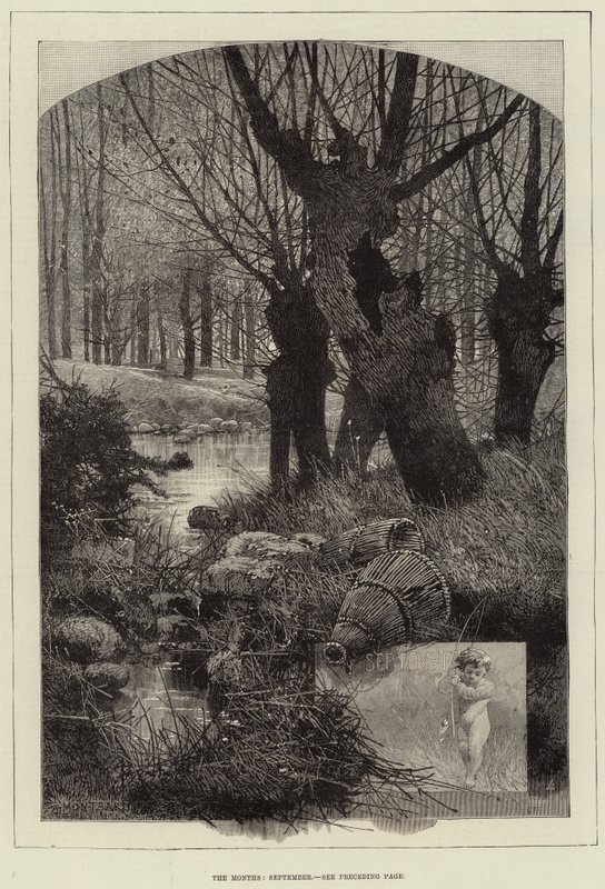 Månaderna, september av Charles Auguste Loye