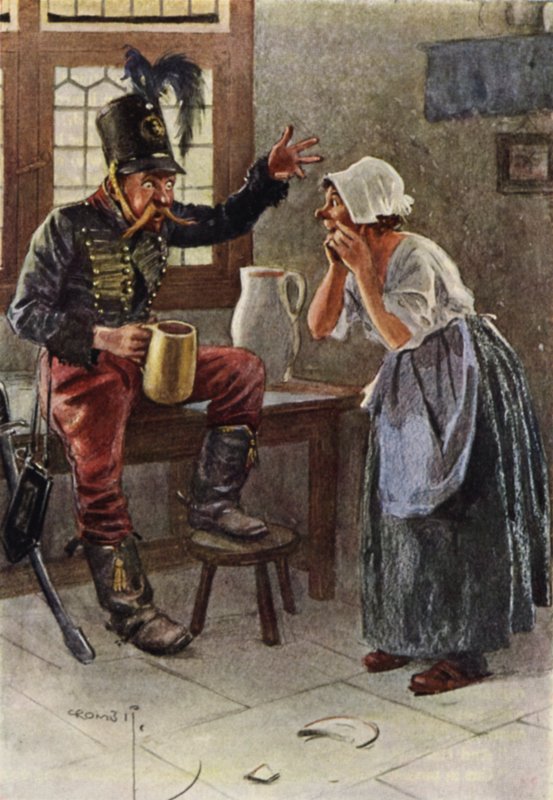 Dåliga nyheter från Waterloo av Charles Crombie