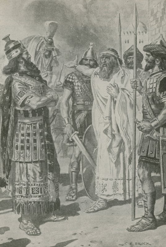 Krösus står i dödens skugga av Charles Edmund Brock