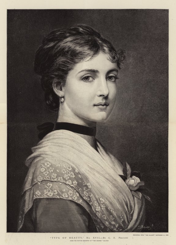 Typ av skönhet, nr XVII av Charles Edward Perugini