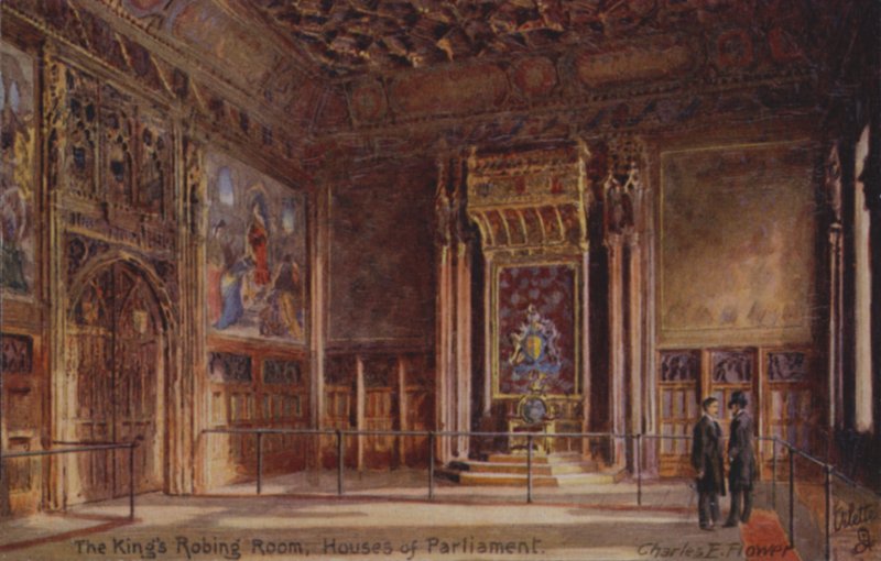 Kings Robing Room av Charles Edwin Flower