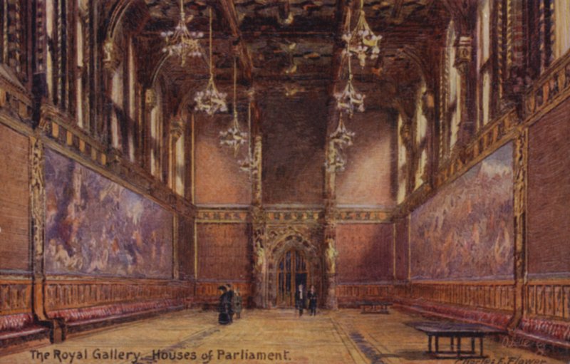Det Kongelige Galleri swed av Charles Edwin Flower